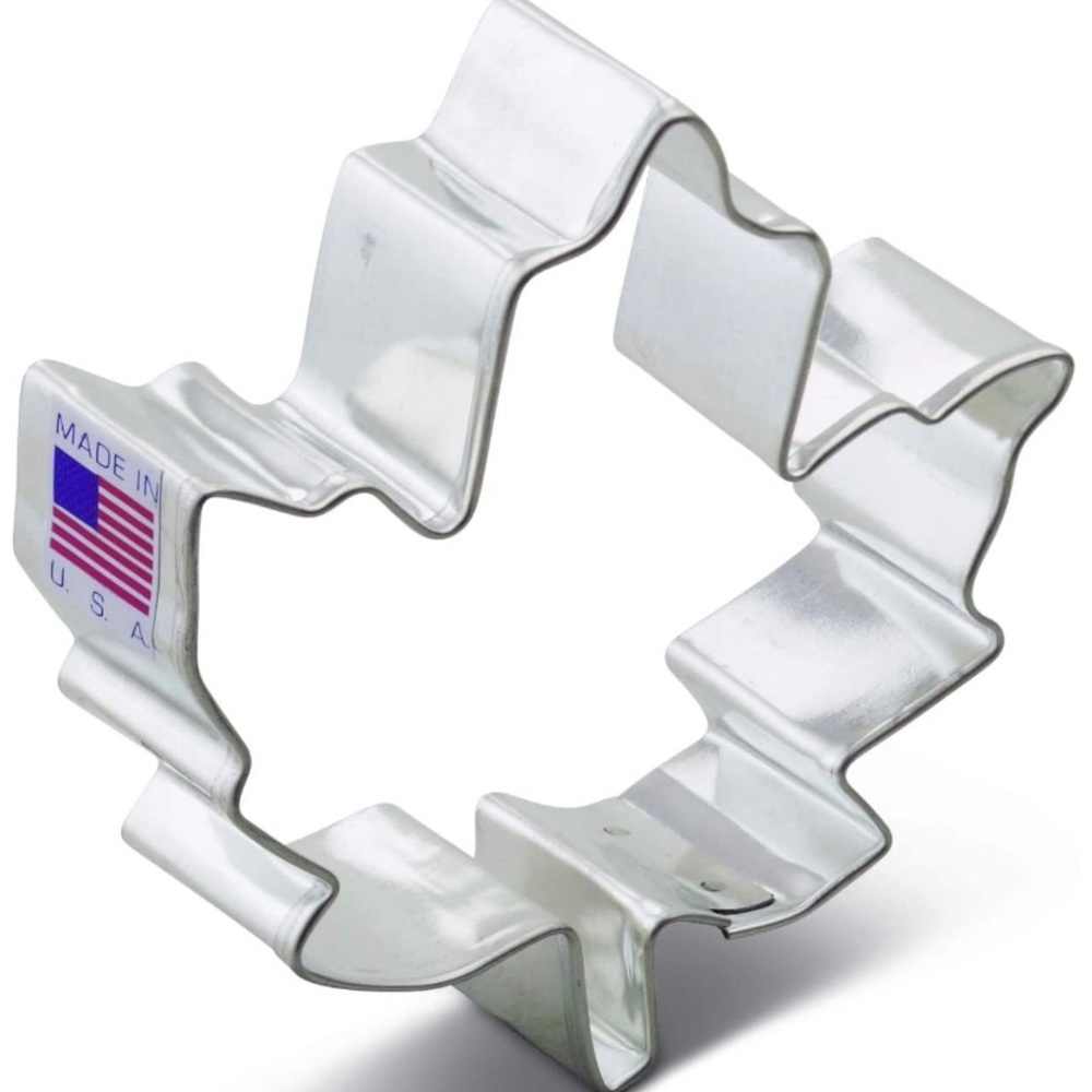Maple Leaf Cookie Cutter, 3.25"
